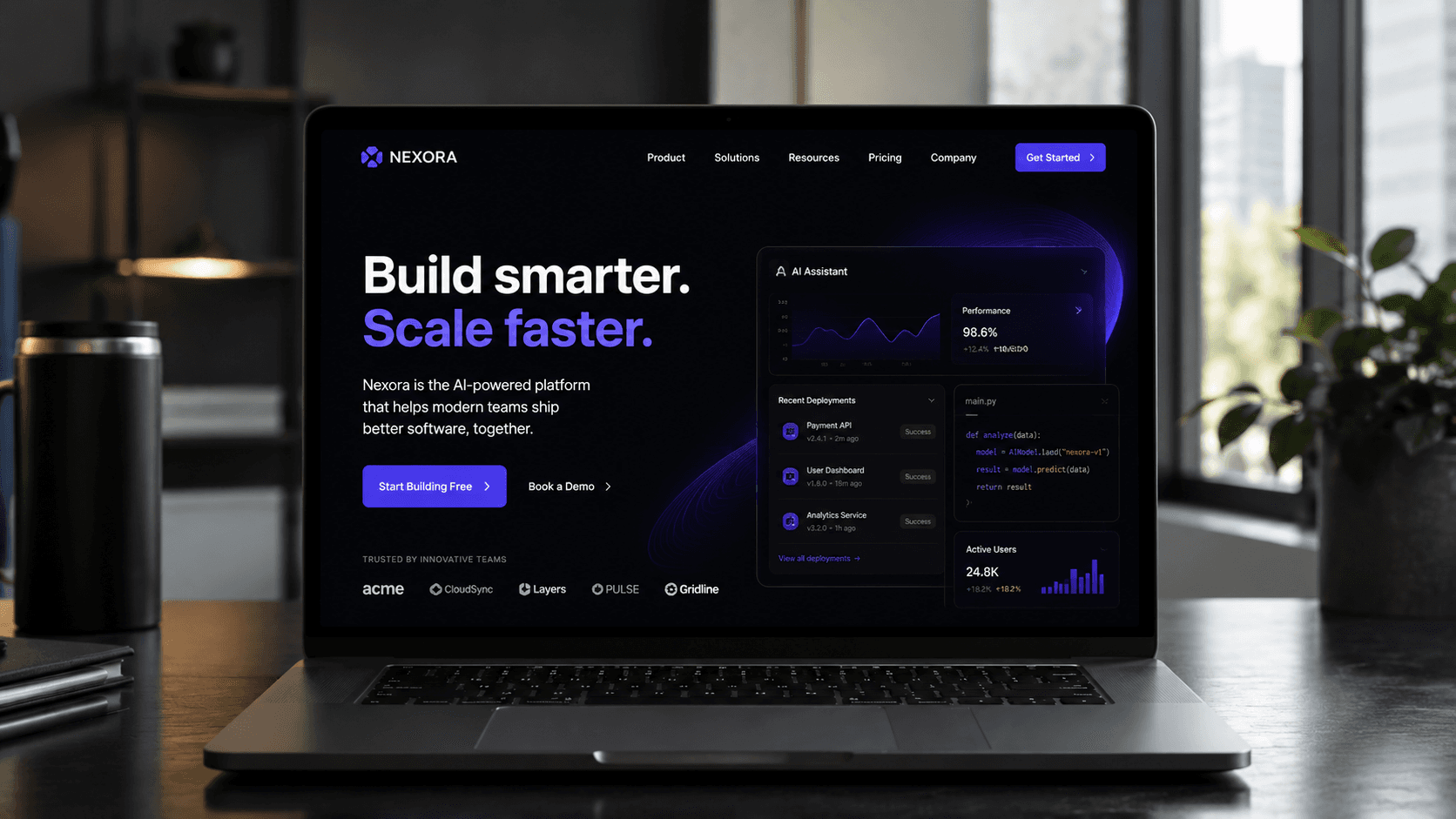 Tech Startup Launch Site